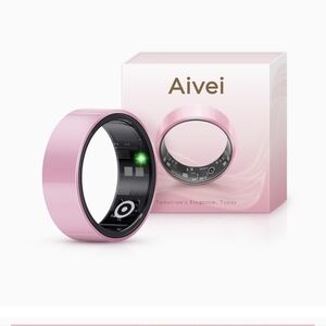 Aivei Pink Smart Ring Size 8